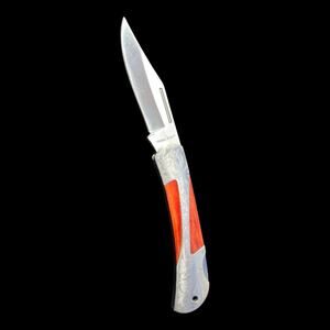 Timber Wolf Folding Knife Stainless Steel Blade Wood Handle Decorative